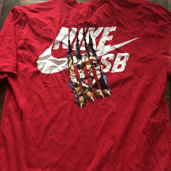 nike sb cat scratch shirt